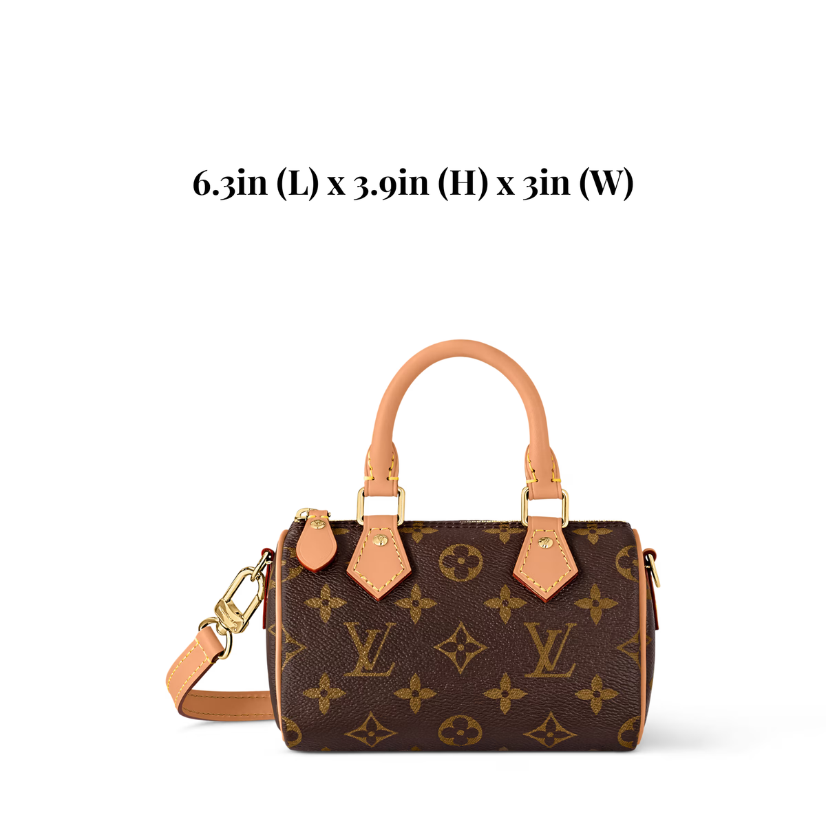 Nano Monogram Canvas Bag