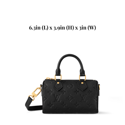 Nano Monogram Canvas Bag