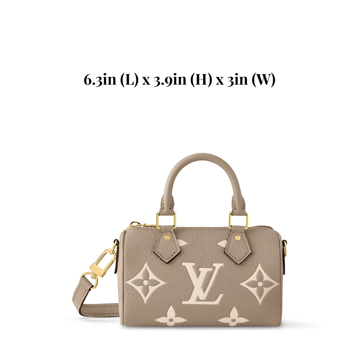 Nano Monogram Canvas Bag